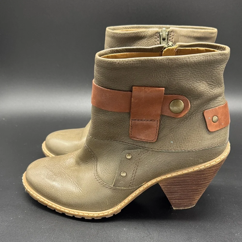 Anthropologie Lucky Penny Booties Sz 8 - Picture 6 of 10